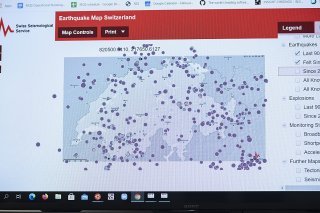 Entre 1000 et 1500 séismes sont enregistrés chaque année en Suisse (archives).